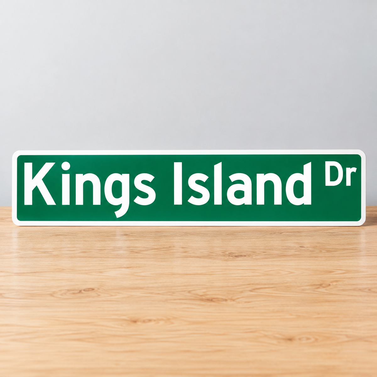 Kings Island Drive Street Sign