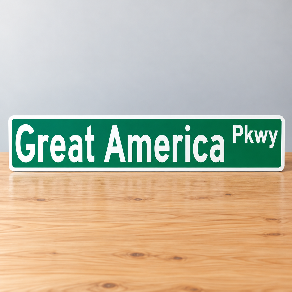 Great America Parkway Street Sign